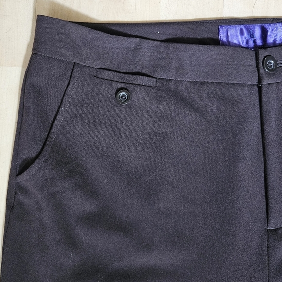 NYDJ Not Your Daughter's Jeans Chocolate Brown Trouser Work Pants Slacks size 14 - Picture 3 of 8